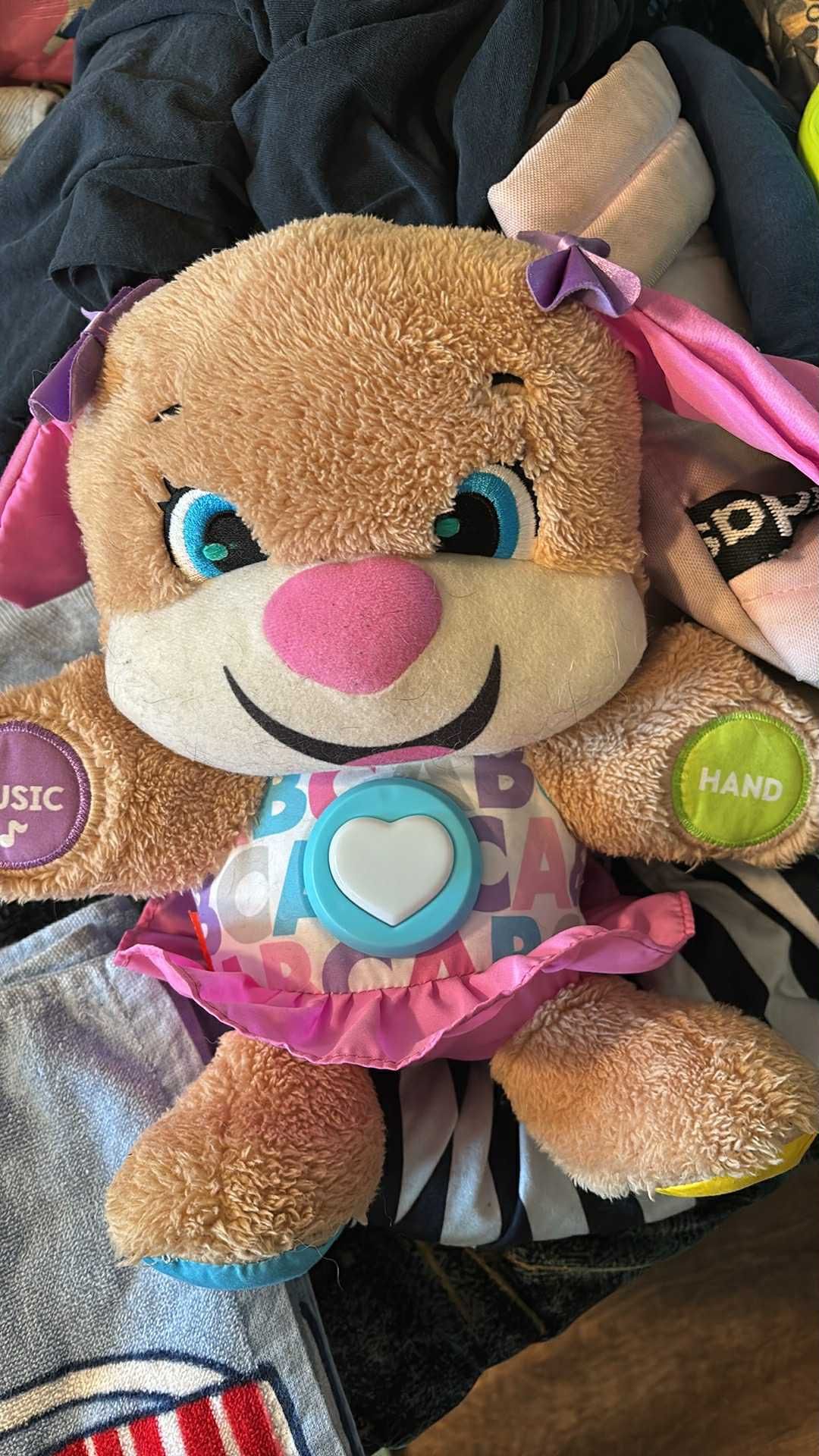 Sis Learning Learn With Me Teddy Bear 