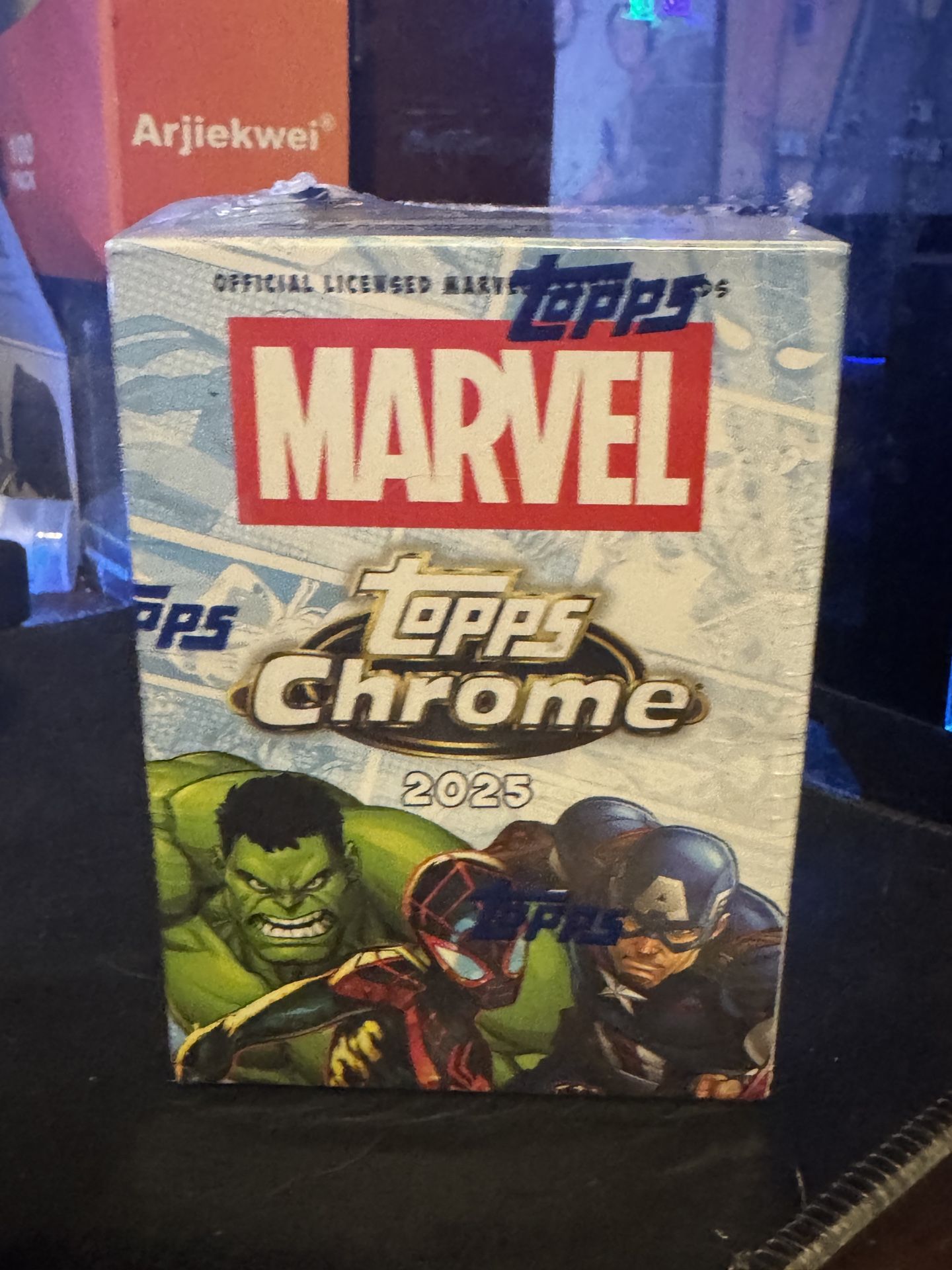 2025 Topps chrome Marvel Trading Card Value Box