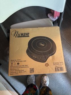 NuWave Precision Induction Cooktop box