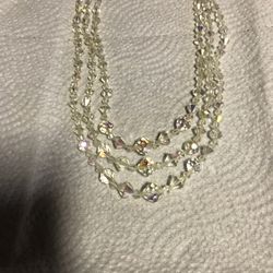 Crystal Bead Necklace 