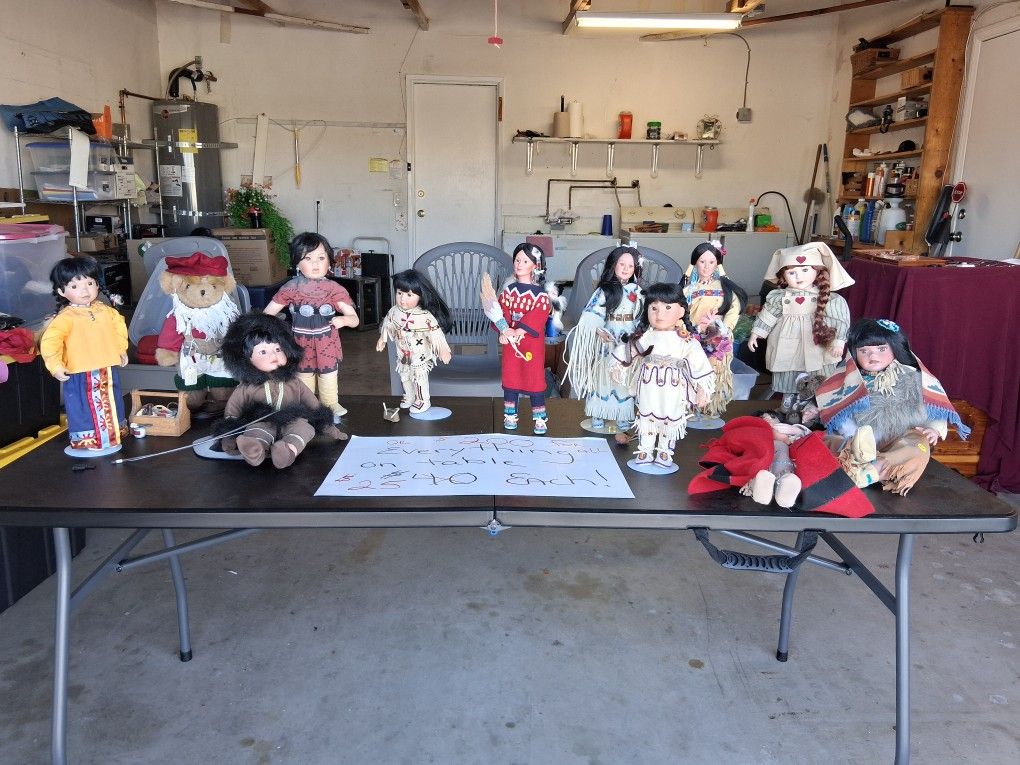 Authentic American Indian Dolls