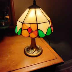 COLORED GLASS LAMP!!