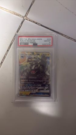 Psa graded 10 Pokémon collectible