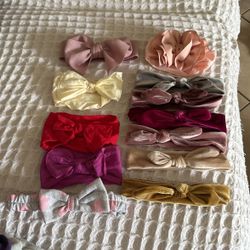 Baby Girl Headbands Like New 