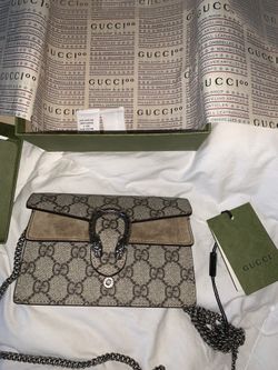 Gucci Dionysus Chain Wallet GG Coated Canvas Small Brown for Sale in Fort  Myers, FL - OfferUp