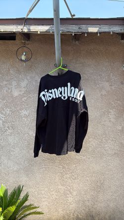 Disneyland resort black long sleeve Disneyland resort black long sleeve