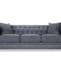 Set of 3: Couch, Chair and Ottoman