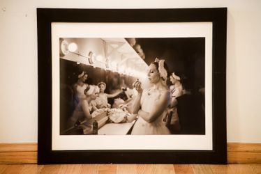 Framed Fine Art Photography – Ballerina Backstage / Dressing Room (Signed 18x24 Print))