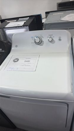 GE White Electric Dryer