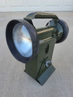 Vintage Bell Systems Work Light Carpenter Dual Lantern Flashlight