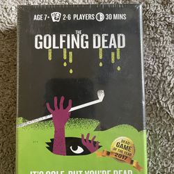 The Golfing Dead Card Game, Complete with Original Box New Family Fun