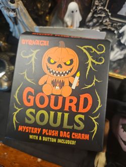 Spirit halloween gourd souls keychain