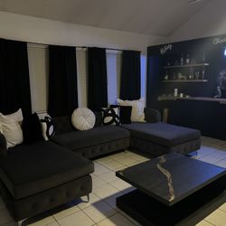 Gray Sectional 