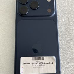 iPhone 17 Pro 256 GB unlocked