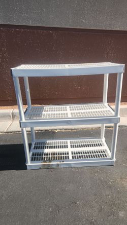 3 tier Plastic Rack