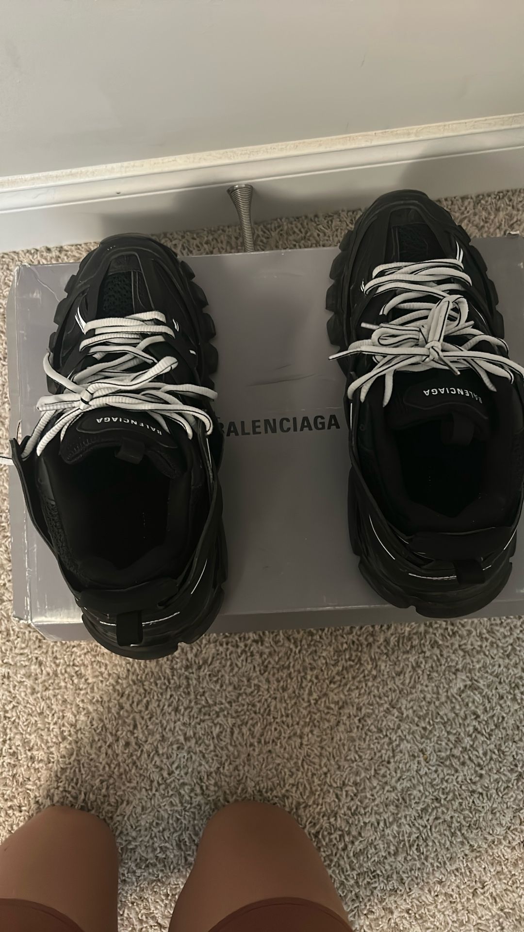 Balenciaga Tracks black n white