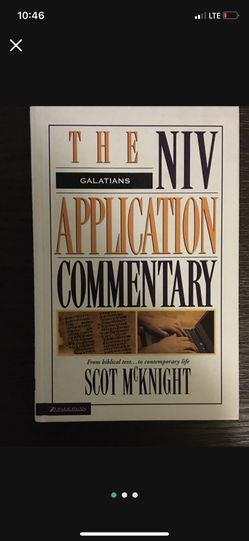 Bible Commentary . The NIV Application Commentary   (Galatians)