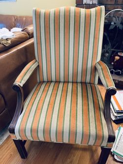 very solid wide comfortable chair