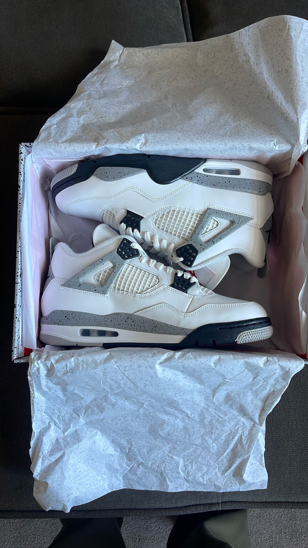 Jordan 4 White Cement