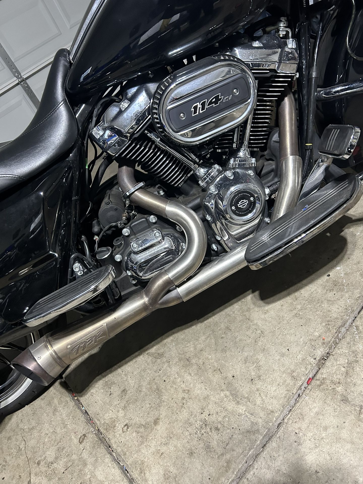 TBR 2/1 Touring Exhaust M8/twon Cam Adapter Also