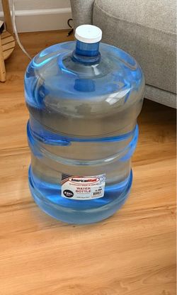 Water can with primo water