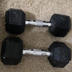 Dumbbells 20 Lbs A Pair