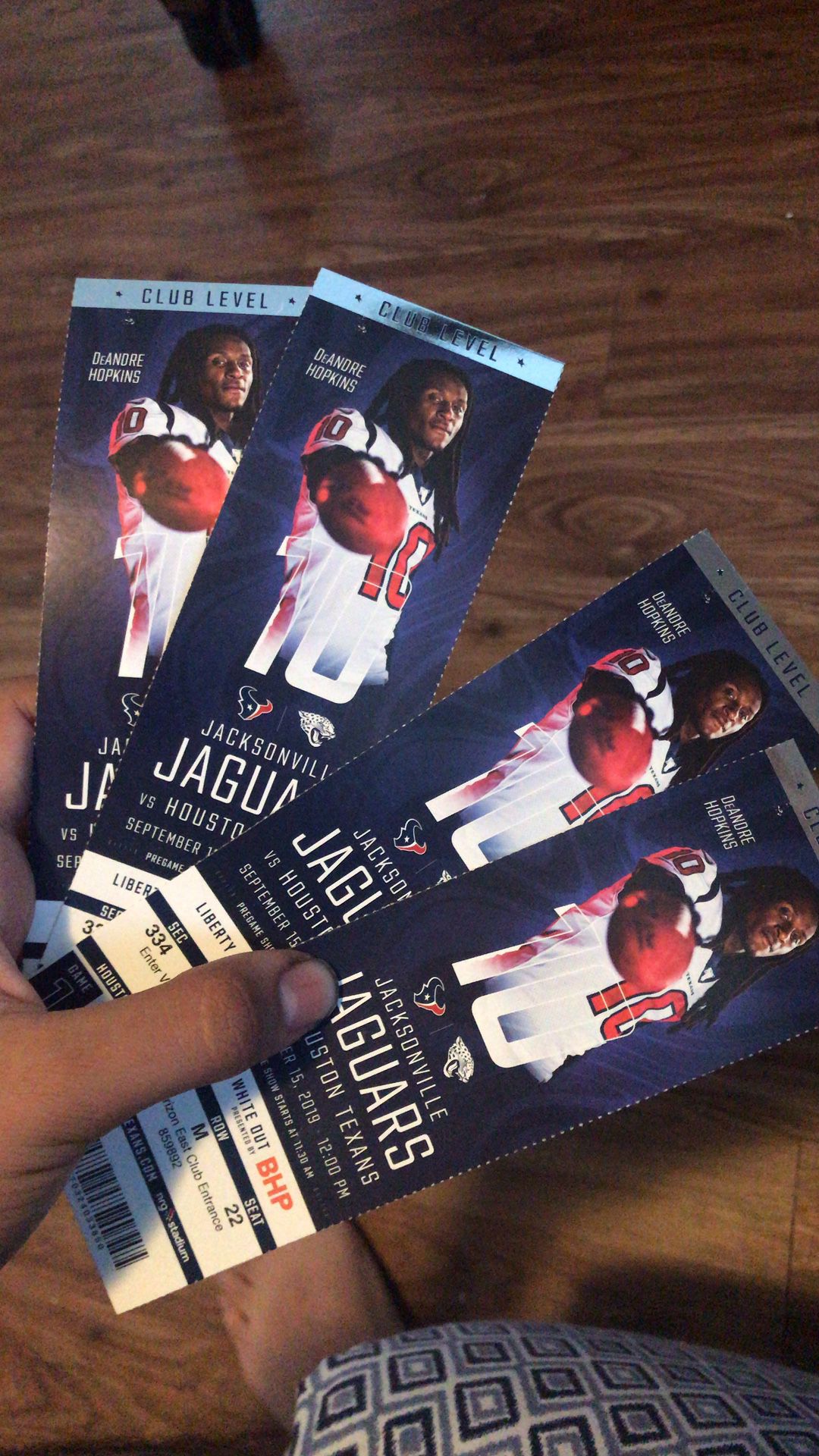 Tickets for today’s game best offer takes them