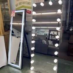 🥳Flash Deal🥳 Brand New Beautiful LED Light Floor Mirror $299 Each, Delivery Available 
