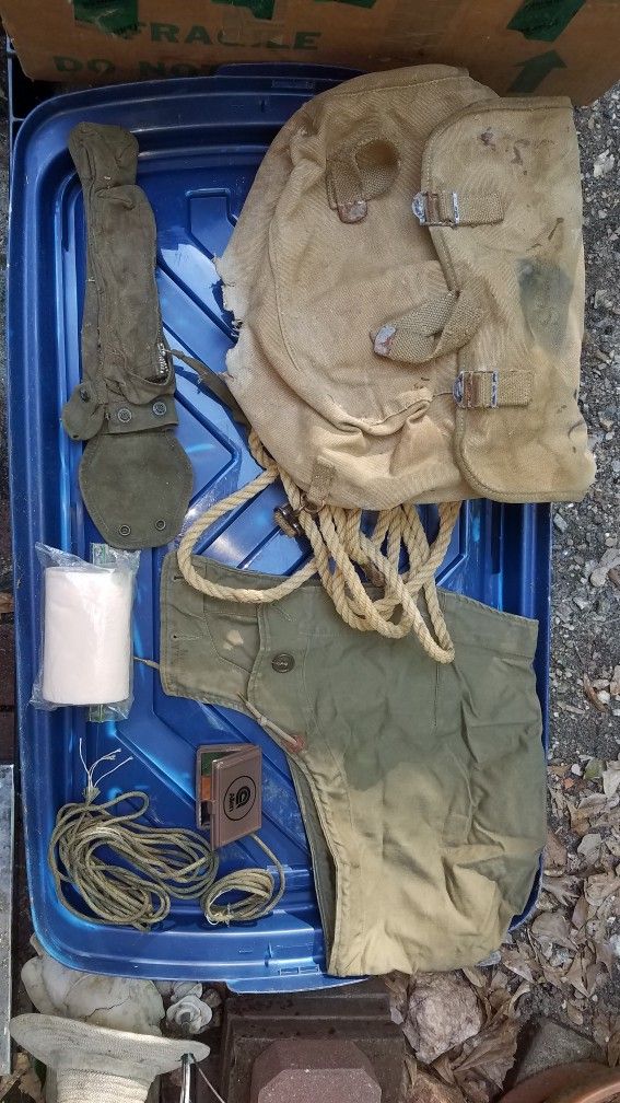 Vintage Military Lot