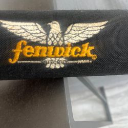 2 piece Fenwick Eagle GLC 9’ feet fishing fly rod .Fenwick 2 piece fishing fly rod and 1 Vintage Garcia Conolon  fishing rod