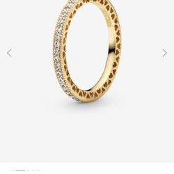 Pandora Gold Ring, Size 10 $80 OBO