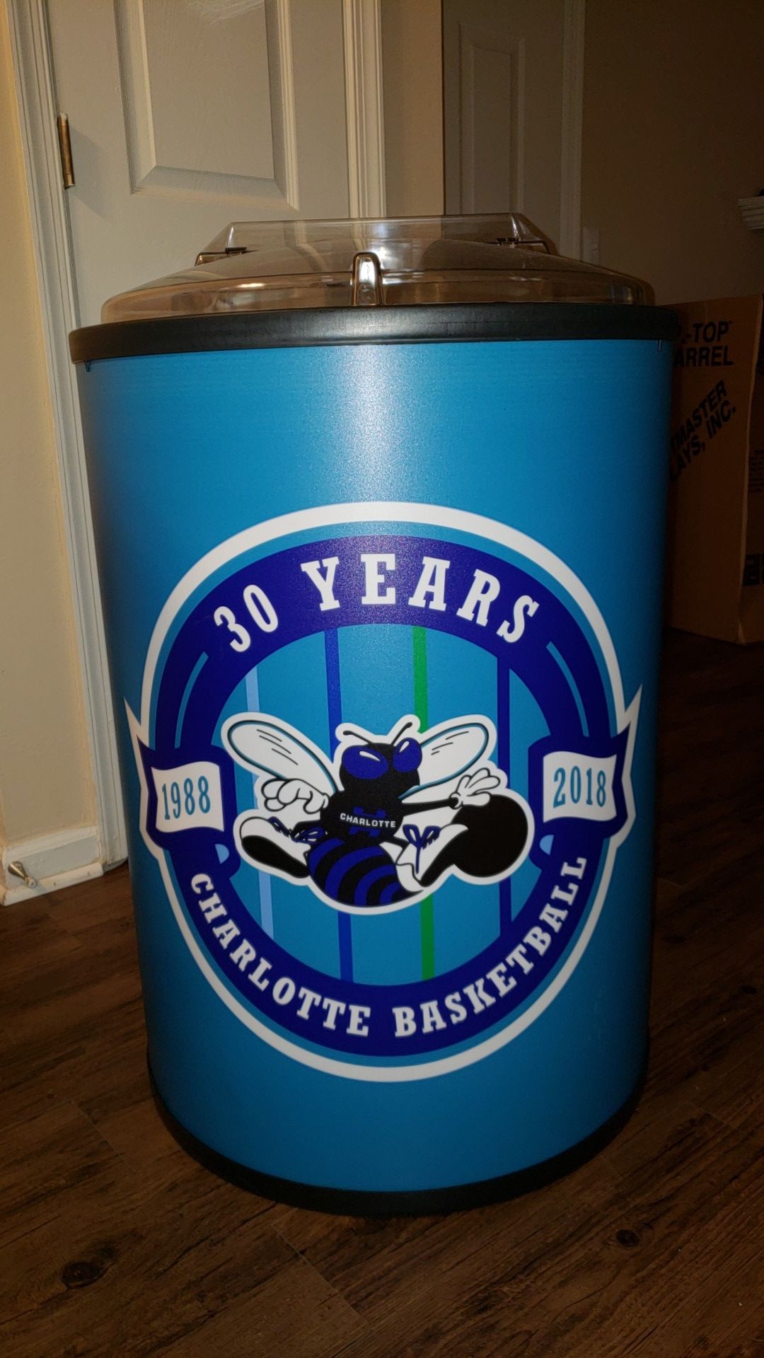 Charlotte Hornets Ice Barrel Cooler