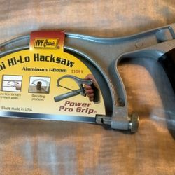 New Power Pro Grip 6"Hi-Lo Hacksaw 