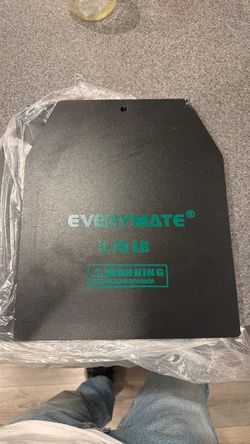 5.75 pound weight vest plate x2