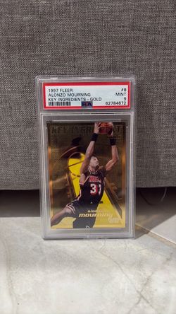 Alonzo Mourning Card