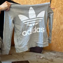 Adidas Grey Hoodie