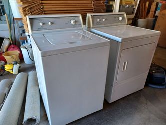 Amana washer and gas dryer