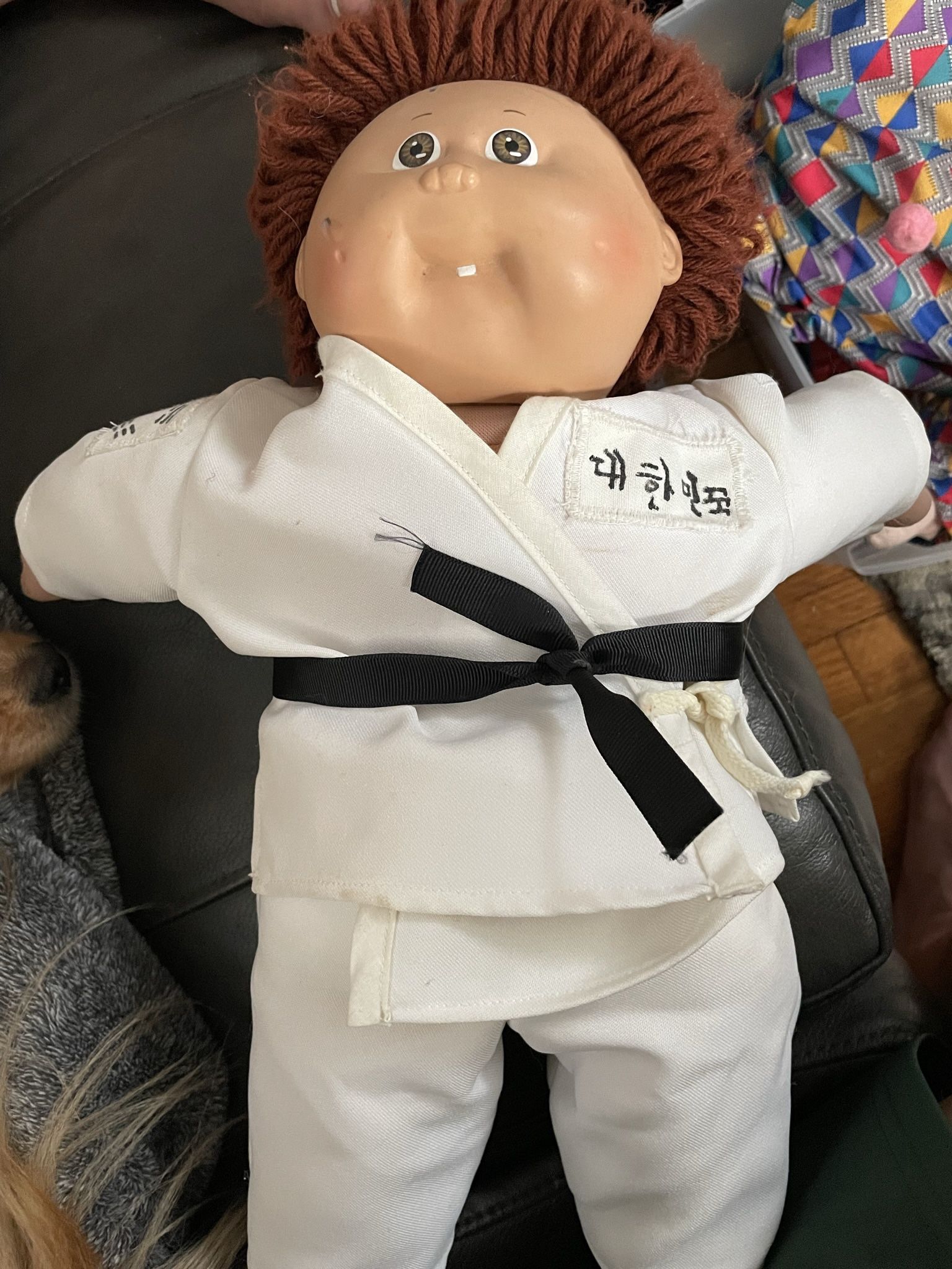 1978 Cabbage Patch Kids (Karate Outfit) Boy Doll Curly Hair