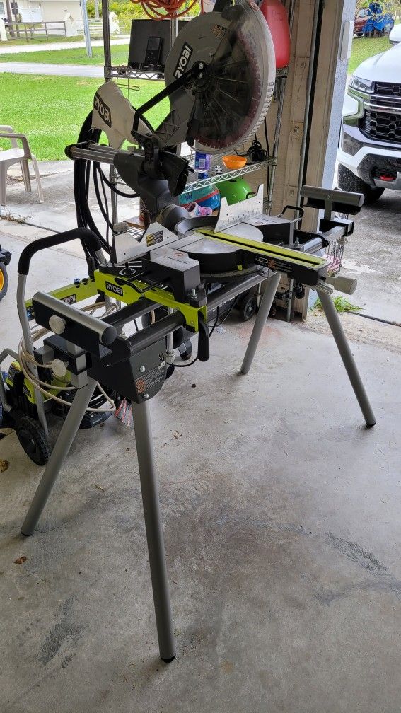 Ryobi Miter Saw And Stand