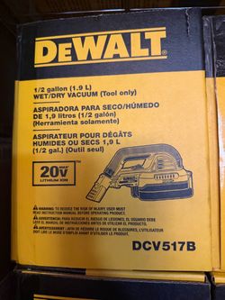 DEWALT DCV517B 20V Wet/Dry Vacuum Tool Only