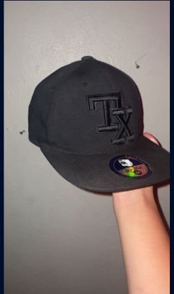 Fitted Black Hat “ Tx Letters