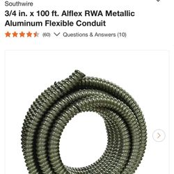 3/4 Alum Flex 100’