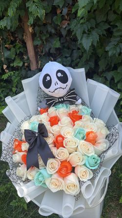 Ramo buchon roses flower bouquet