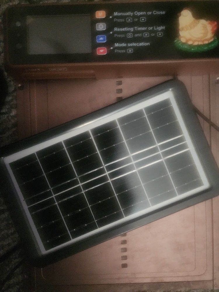 Solar Powered Chicken Coop Door
