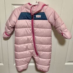 Levi’s 6M Pink Snowsuit 