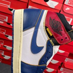 Jordan 1 High Union Los Angeles Blue Toe 43