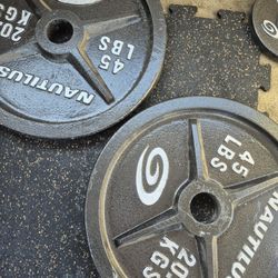 45lbs Olympic WEIGHTS