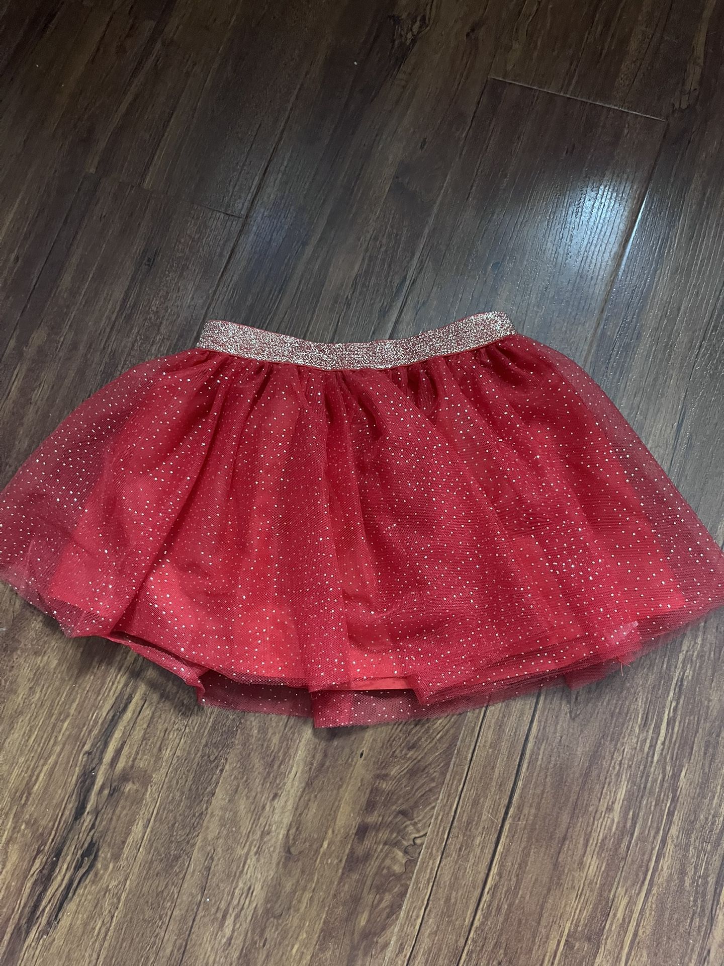 Girls Skirt Red 5T