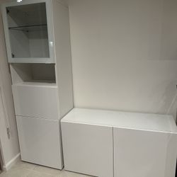 IKEA Besta Side Board 48” W x 27” H x 17” D