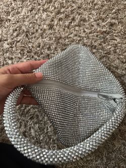 Silver DSW bag